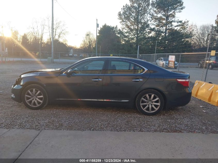 2008 Lexus Ls 460 VIN: JTHBL46F685075771 Lot: 41158259