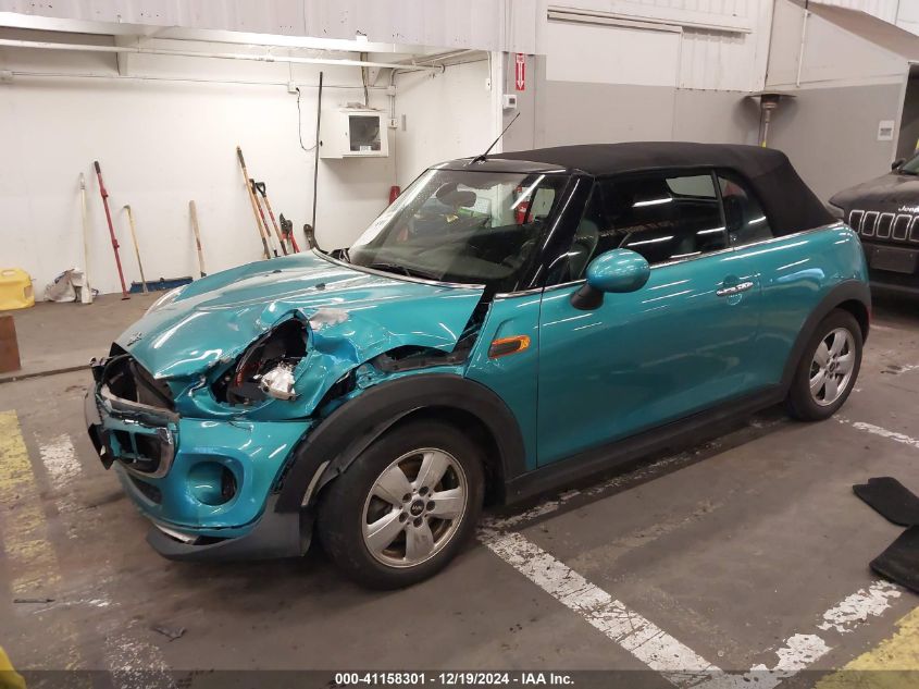 2019 Mini Convertible Cooper VIN: WMWWG5C55K3D01472 Lot: 41158301