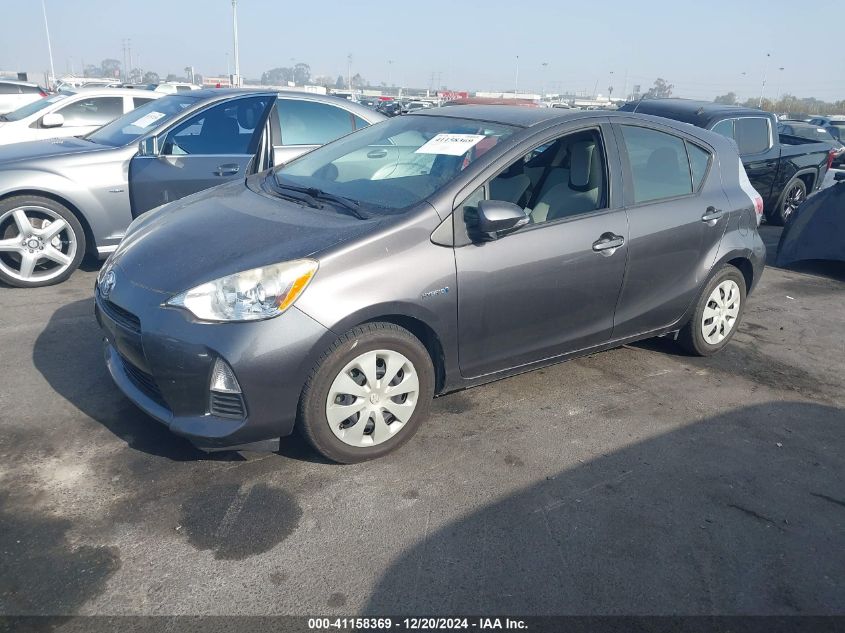 2014 Toyota Prius C One VIN: JTDKDTB37E1070943 Lot: 41158369