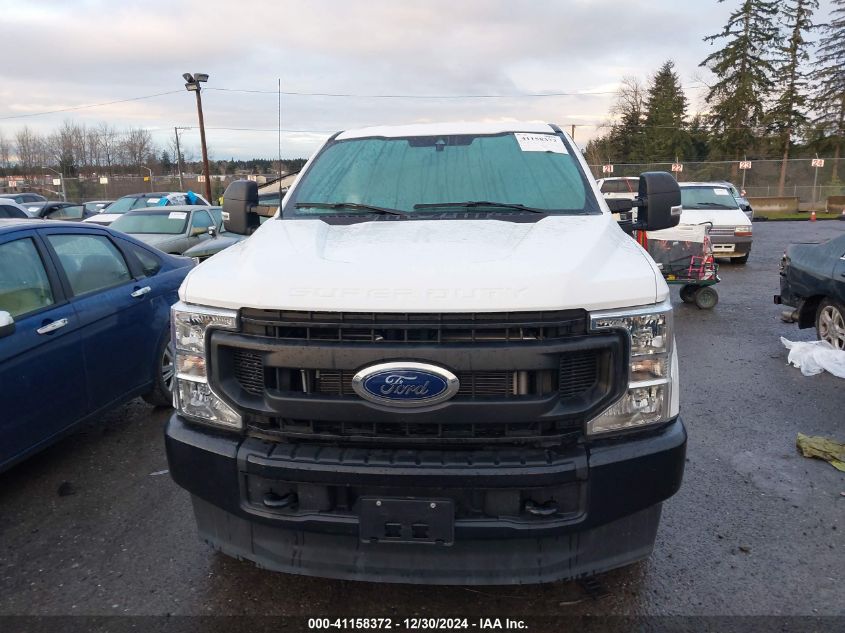 2022 Ford F250 Xl VIN: 1FT7X2B65NEG16276 Lot: 41158372