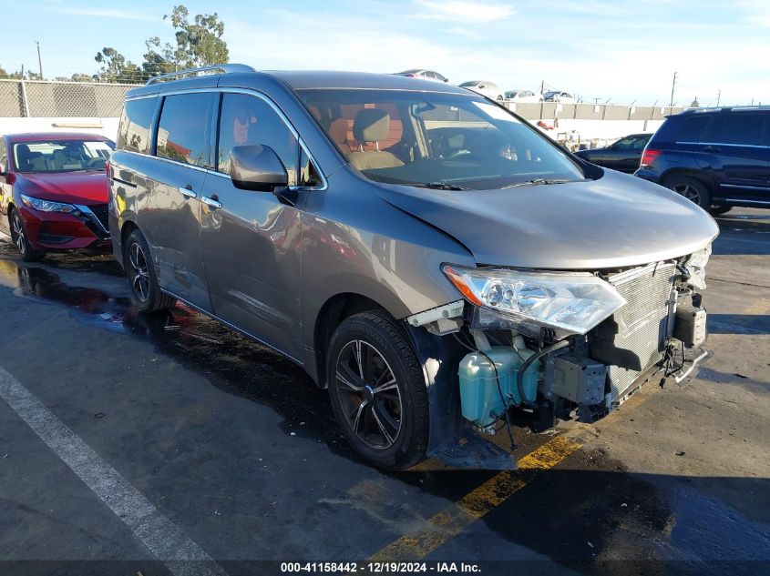 2015 Nissan Quest S VIN: JN8AE2KP2F9129619 Lot: 41158442