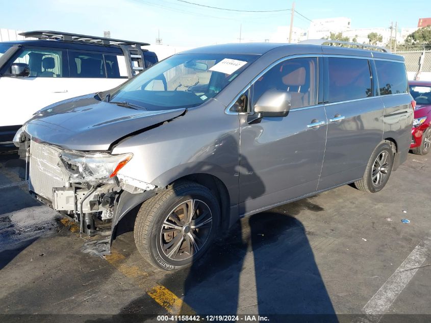 2015 Nissan Quest S VIN: JN8AE2KP2F9129619 Lot: 41158442