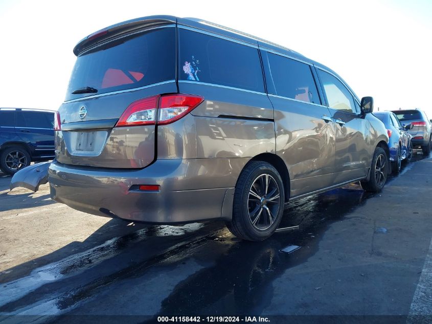 2015 Nissan Quest S VIN: JN8AE2KP2F9129619 Lot: 41158442