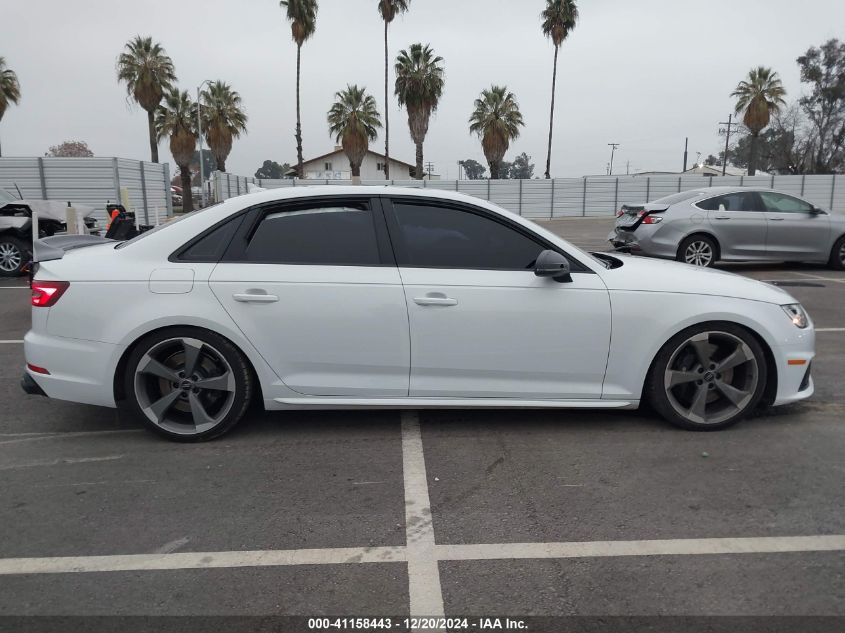 2019 Audi S4 3.0T Premium VIN: WAUB4AF4XKA011062 Lot: 41158443