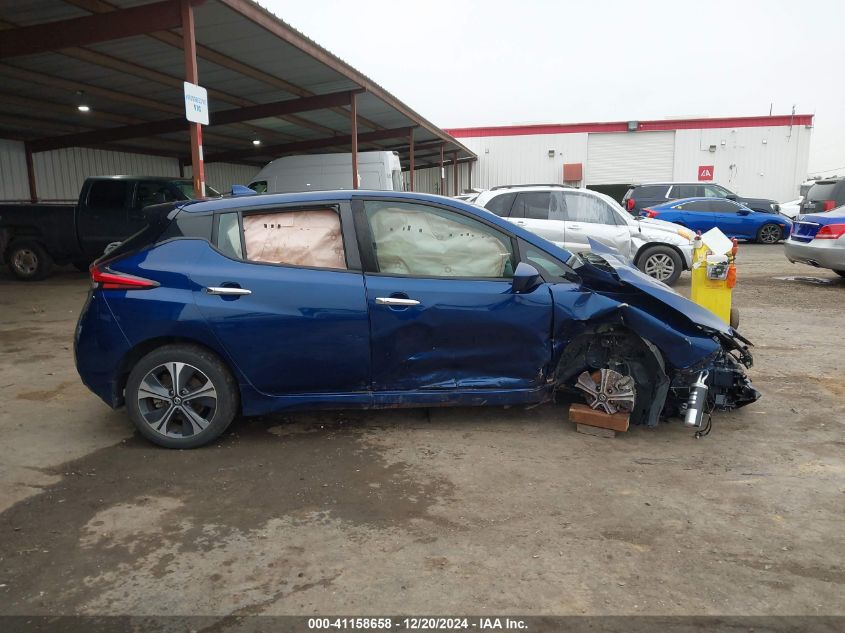 2022 Nissan Leaf Sv 40 Kwh VIN: 1N4AZ1CV6NC552475 Lot: 41158658