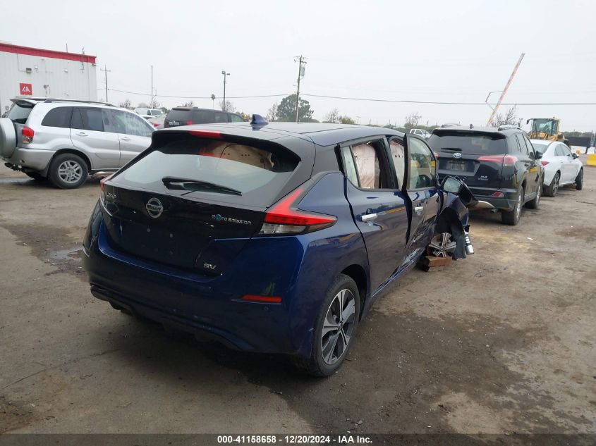 2022 Nissan Leaf Sv 40 Kwh VIN: 1N4AZ1CV6NC552475 Lot: 41158658