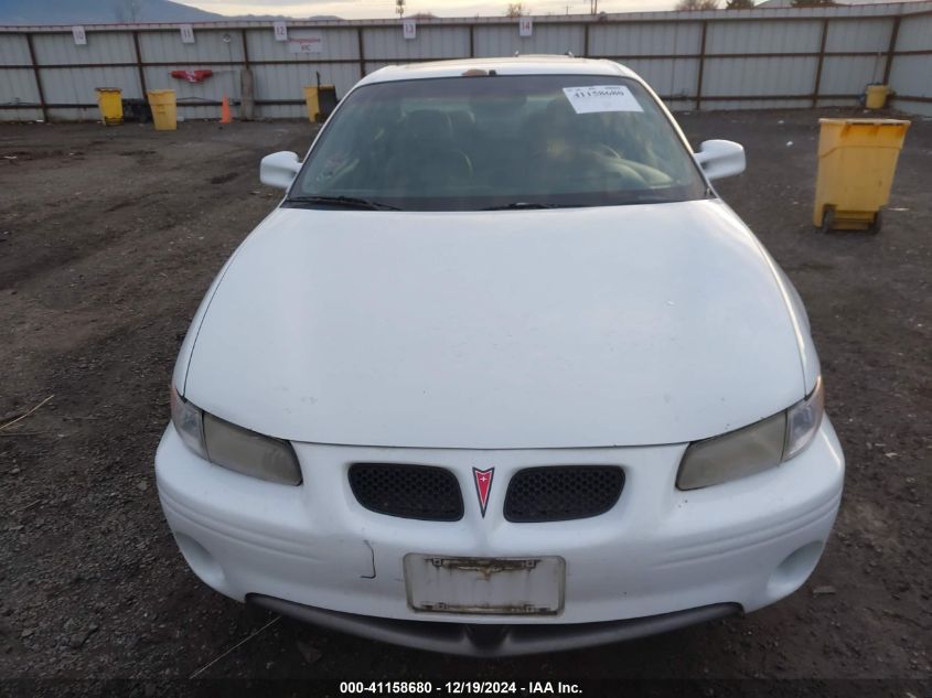 1999 Pontiac Grand Prix Gt VIN: 1G2WP12K3XF266733 Lot: 41158680