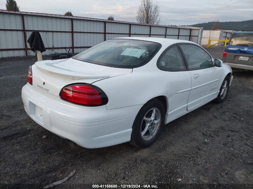 1999 Pontiac Grand Prix Gt VIN: 1G2WP12K3XF266733 Lot: 41158680