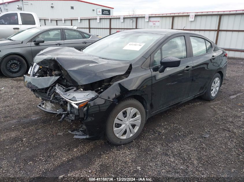 2022 Nissan Versa S 5-Speed Manual Transmission VIN: 3N1CN8BV9NL850096 Lot: 41158736