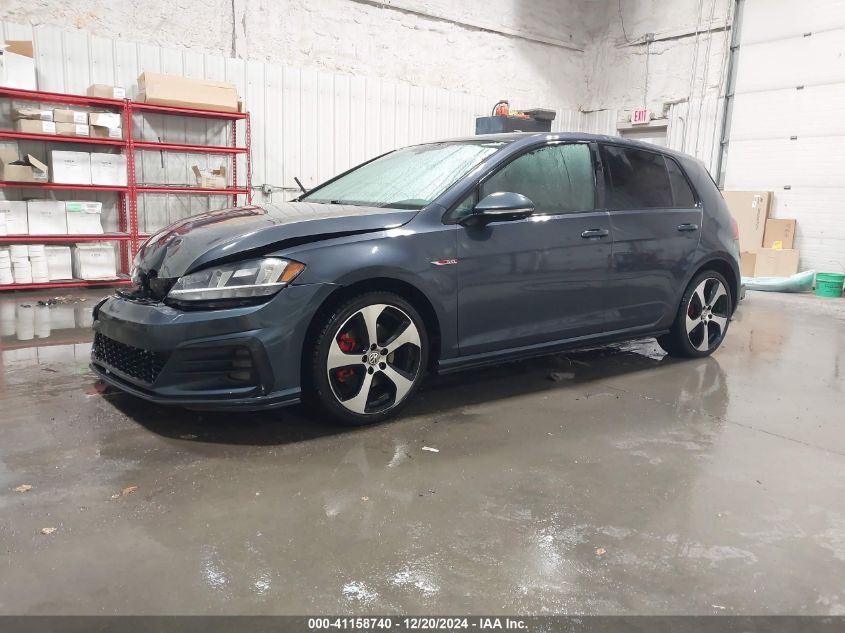 2018 Volkswagen Golf Gti 2.0T Autobahn/2.0T S/2.0T Se VIN: 3VW547AU9JM251101 Lot: 41158740