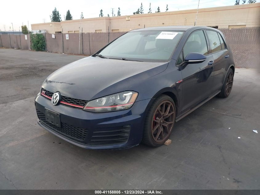 2017 Volkswagen Golf Gti Autobahn 4-Door/S 4-Door/Se 4-Door/Sport 4-Door VIN: 3VW447AU7HM031803 Lot: 41158805