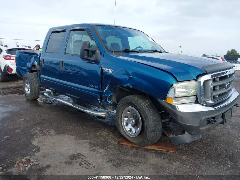 2002 Ford F-250 Lariat/Xl/Xlt VIN: 1FTNW21F42EA87040 Lot: 41158908