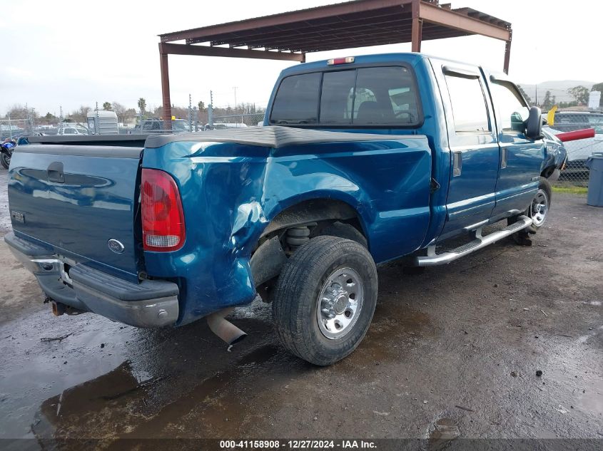 2002 Ford F-250 Lariat/Xl/Xlt VIN: 1FTNW21F42EA87040 Lot: 41158908