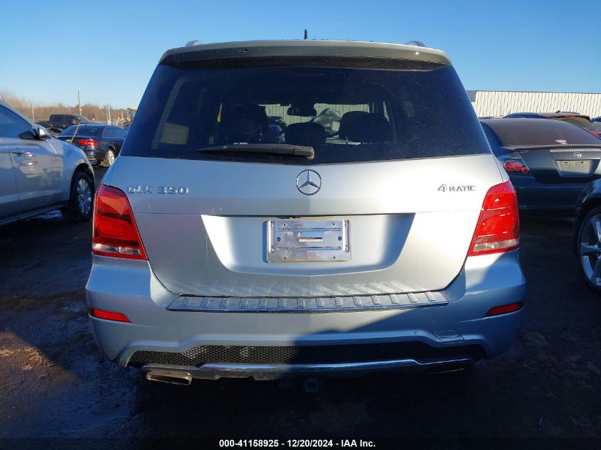 2013 Mercedes-Benz Glk 350 4Matic VIN: WDCGG8JB8DF962262 Lot: 41158925