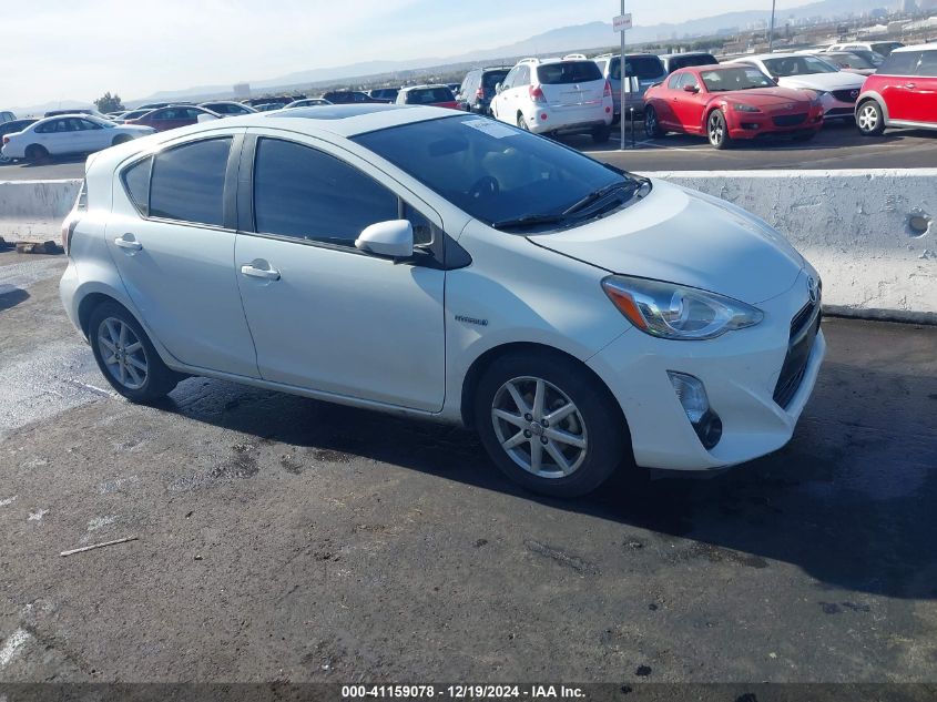 2015 Toyota Prius C Four VIN: JTDKDTB35F1114505 Lot: 41159078