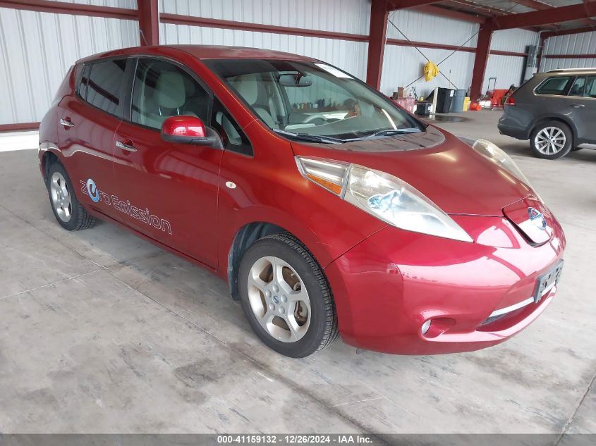 2012 Nissan Leaf Sl VIN: JN1AZ0CP4CT023421 Lot: 41159132