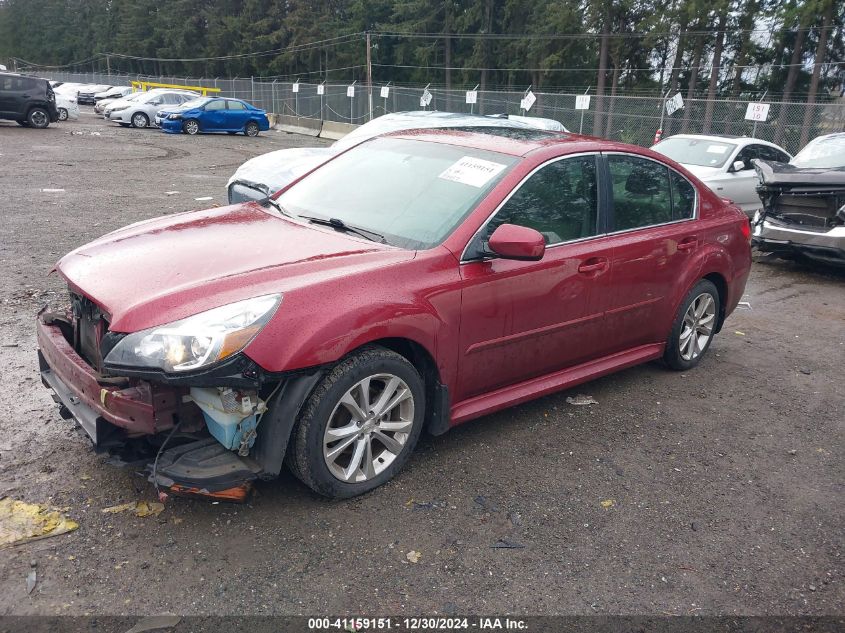 2013 Subaru Legacy 2.5I Limited VIN: 4S3BMBK61D3049237 Lot: 41159151