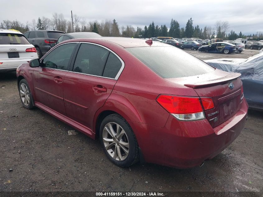 2013 Subaru Legacy 2.5I Limited VIN: 4S3BMBK61D3049237 Lot: 41159151