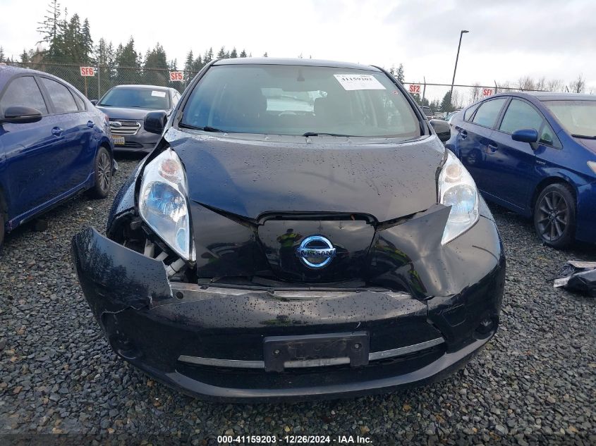 2013 Nissan Leaf S VIN: 1N4AZ0CP3DC400177 Lot: 41159203