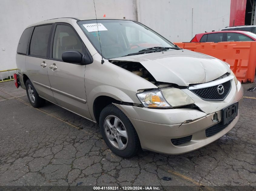 2002 Mazda Mpv Es/Lx VIN: JM3LW28A520309624 Lot: 41159231