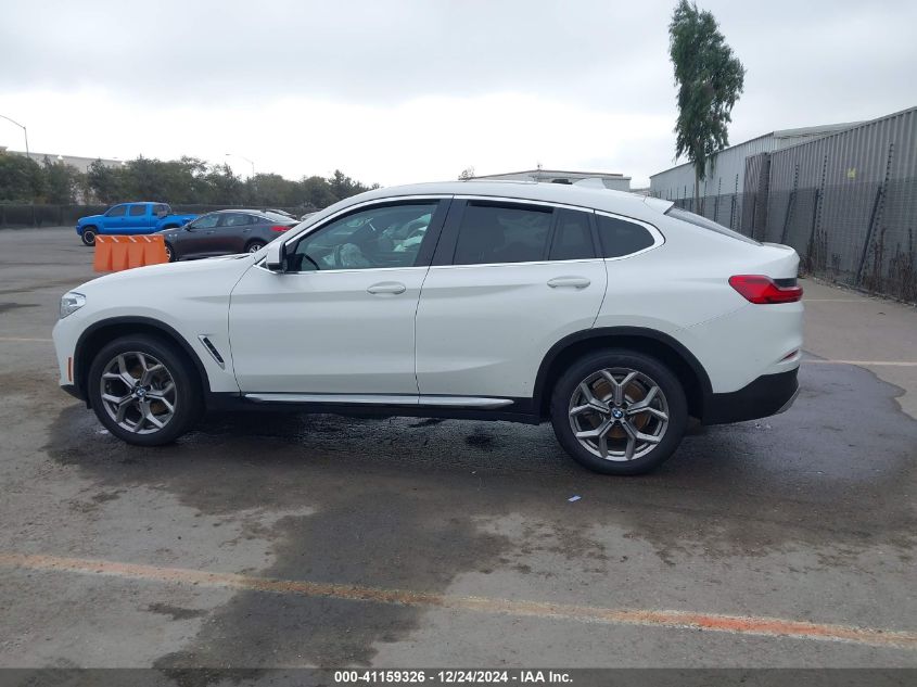 2020 BMW X4 xDrive30I VIN: 5UX2V1C05L9C53375 Lot: 41159326