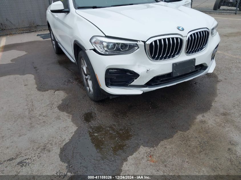 2020 BMW X4 xDrive30I VIN: 5UX2V1C05L9C53375 Lot: 41159326