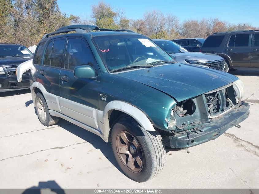 2000 Suzuki Grand Vitara Jlx/Jlx+/Limited VIN: JS3TD62V9Y4131074 Lot: 41159346