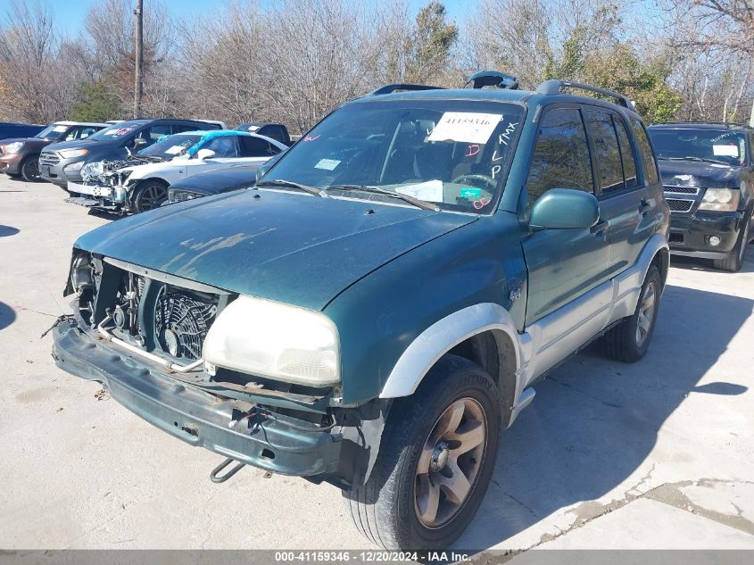 2000 Suzuki Grand Vitara Jlx/Jlx+/Limited VIN: JS3TD62V9Y4131074 Lot: 41159346