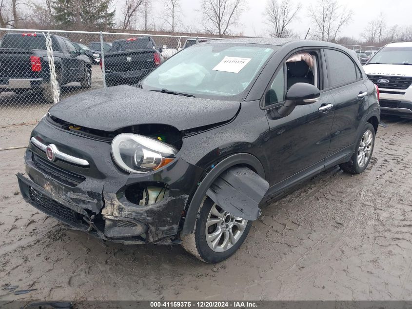 2016 Fiat 500X Easy VIN: ZFBCFXBT2GP371306 Lot: 41159375