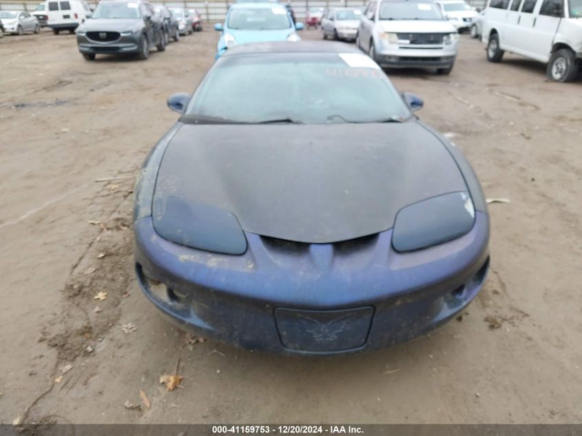 1998 Pontiac Firebird VIN: 2G2FS22K9W2223597 Lot: 41159753