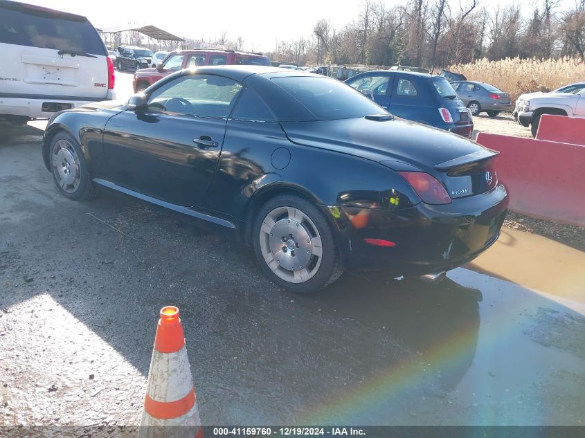 2003 Lexus Sc 430 VIN: JTHFN48Y130042869 Lot: 41159760