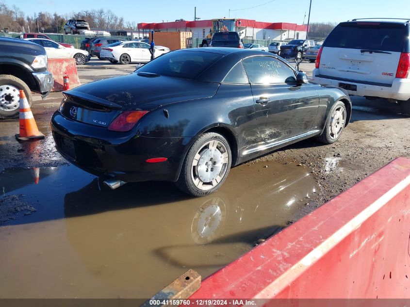 2003 Lexus Sc 430 VIN: JTHFN48Y130042869 Lot: 41159760