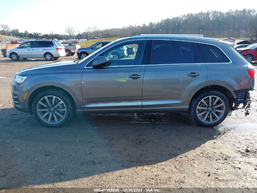 2017 Audi Q7 3.0T Premium VIN: WA1LAAF74HD036499 Lot: 41159826