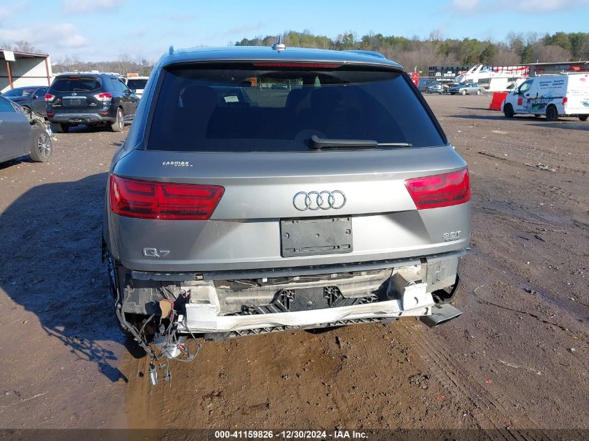 2017 Audi Q7 3.0T Premium VIN: WA1LAAF74HD036499 Lot: 41159826