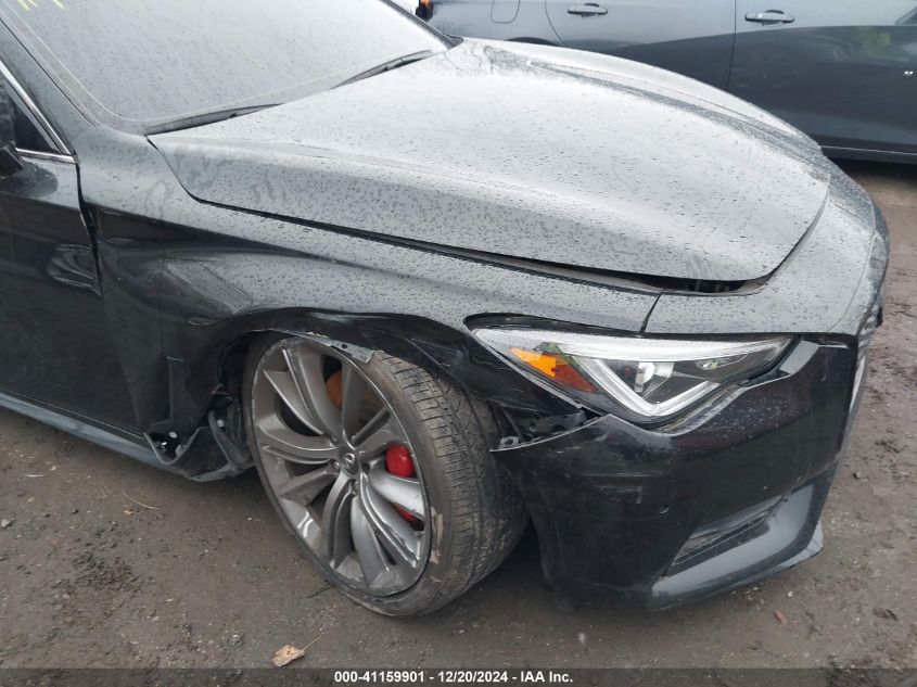 2021 Infiniti Q60 Red Sport 400 Awd VIN: JN1FV7LL6MM560293 Lot: 41159901