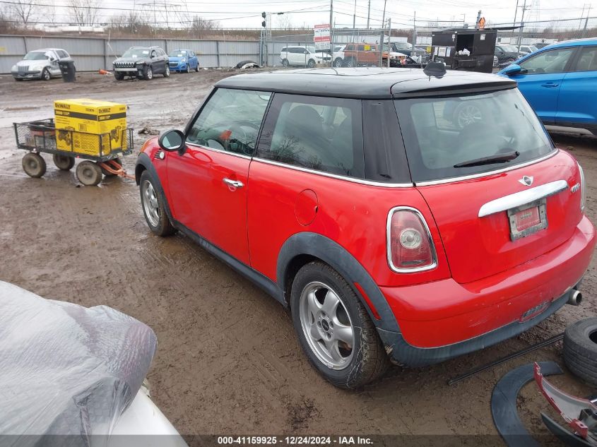 2010 Mini Cooper VIN: WMWMF3C53ATZ65246 Lot: 41159925