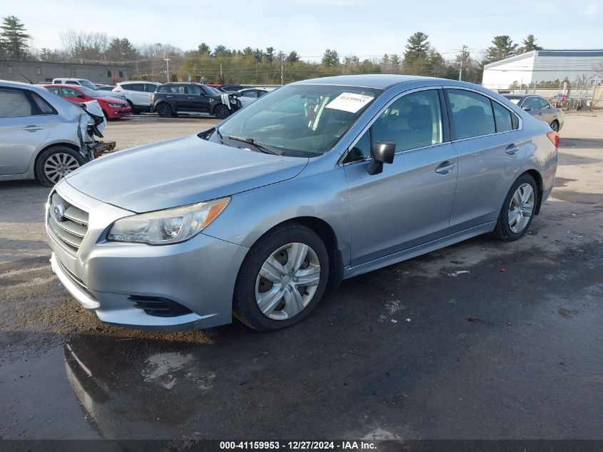 2015 Subaru Legacy 2.5I VIN: 4S3BNAA64F3033142 Lot: 41159953