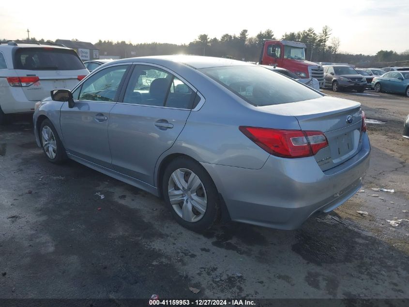 2015 Subaru Legacy 2.5I VIN: 4S3BNAA64F3033142 Lot: 41159953