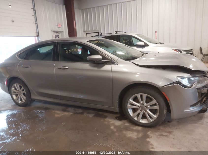 2016 Chrysler 200 Limited VIN: 1C3CCCABXGN124543 Lot: 41159956