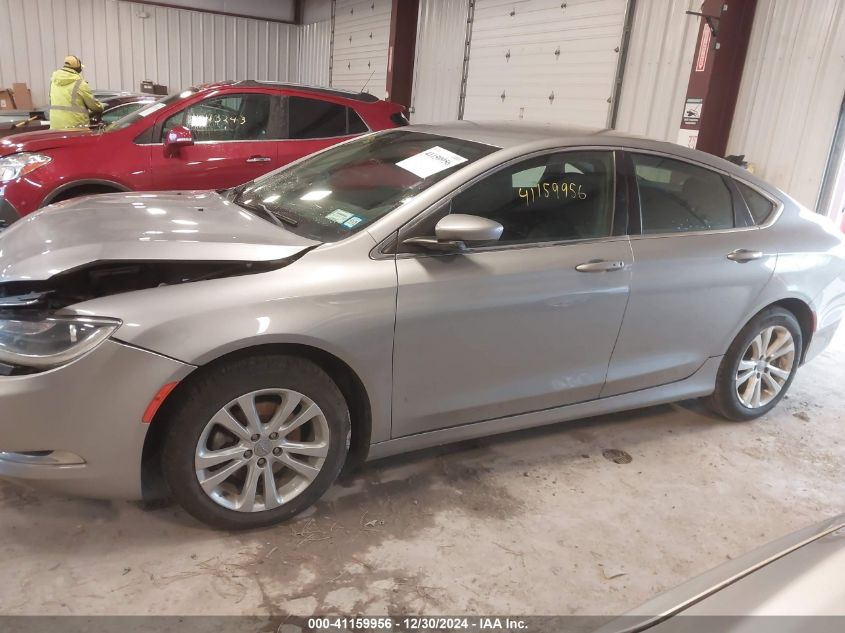 2016 Chrysler 200 Limited VIN: 1C3CCCABXGN124543 Lot: 41159956