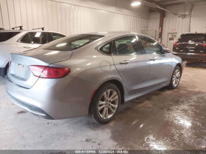 2016 Chrysler 200 Limited VIN: 1C3CCCABXGN124543 Lot: 41159956