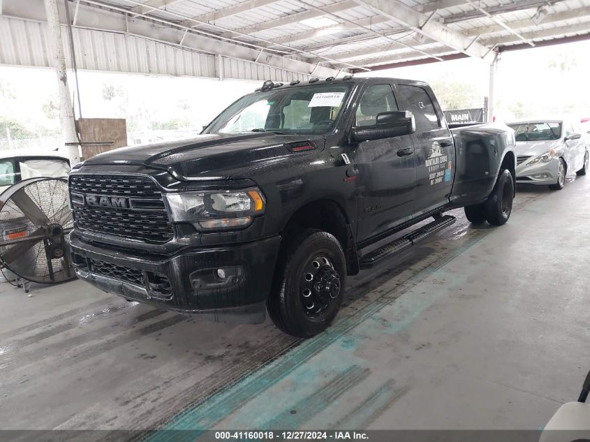 2022 Ram 3500 Big Horn 4X4 8' Box VIN: 3C63RRHL9NG266889 Lot: 41160018