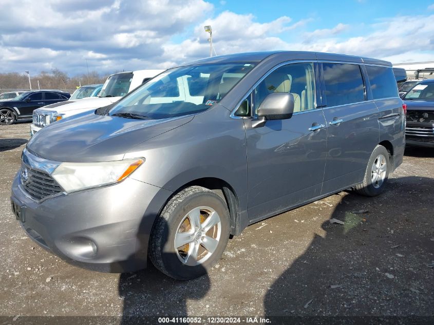 2014 Nissan Quest Sv VIN: JN8AE2KP4E9103621 Lot: 41160052