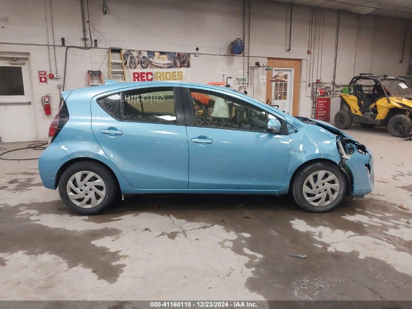 2015 Toyota Prius C Two VIN: JTDKDTB35F1107277 Lot: 41160110