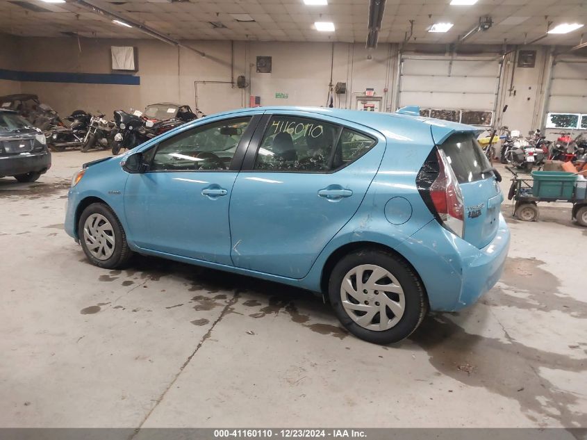 2015 Toyota Prius C Two VIN: JTDKDTB35F1107277 Lot: 41160110