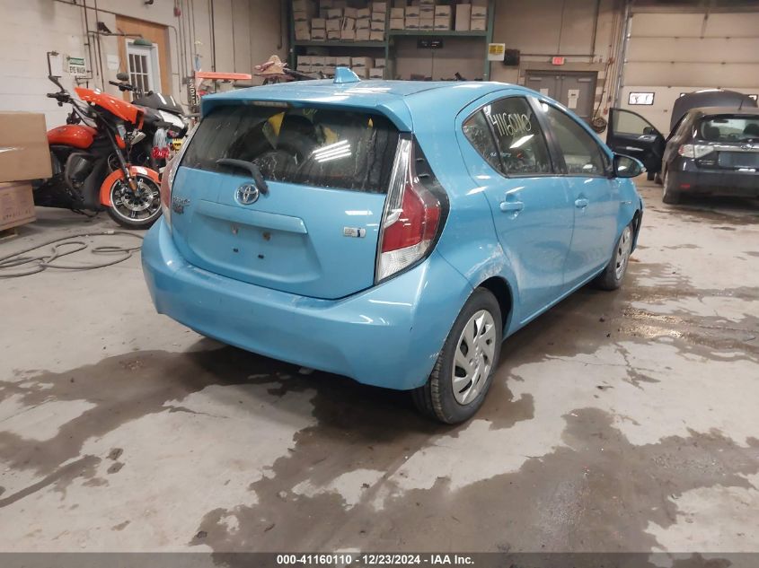 2015 Toyota Prius C Two VIN: JTDKDTB35F1107277 Lot: 41160110