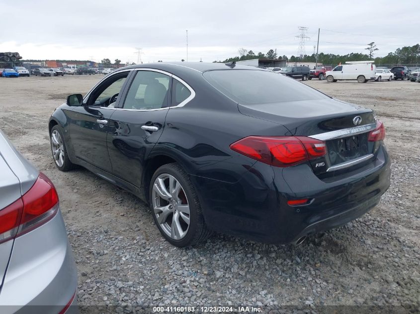 2016 Infiniti Q70 3.7X VIN: JN1BY1ARXGM270511 Lot: 41160183