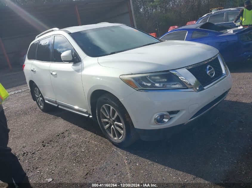 2014 Nissan Pathfinder Sl VIN: 5N1AR2MNXEC718944 Lot: 41160264