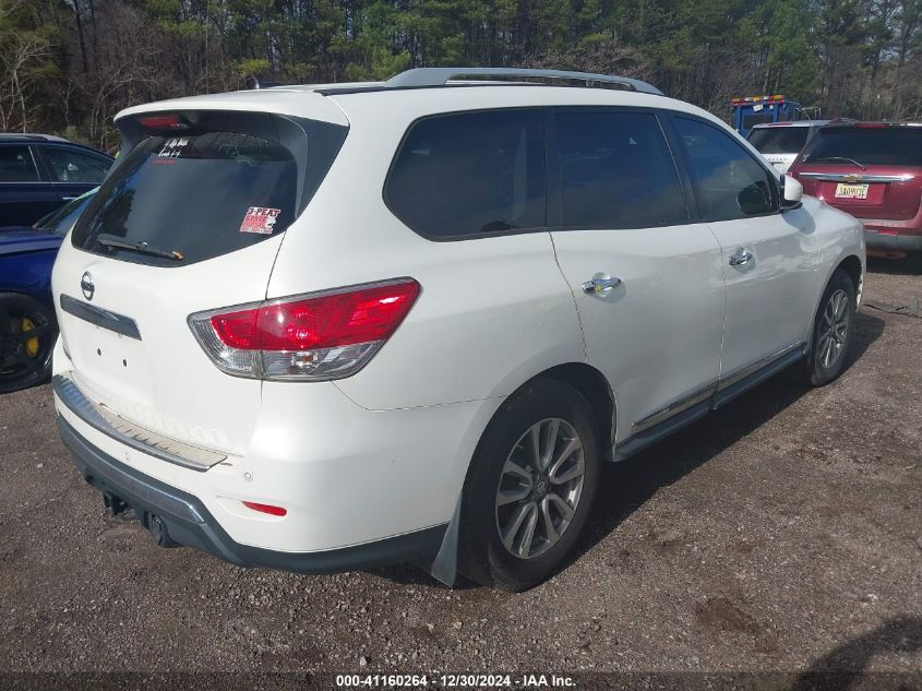 2014 Nissan Pathfinder Sl VIN: 5N1AR2MNXEC718944 Lot: 41160264