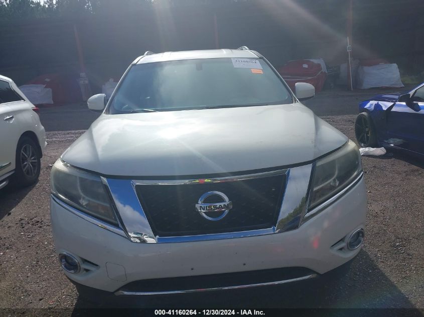 2014 Nissan Pathfinder Sl VIN: 5N1AR2MNXEC718944 Lot: 41160264